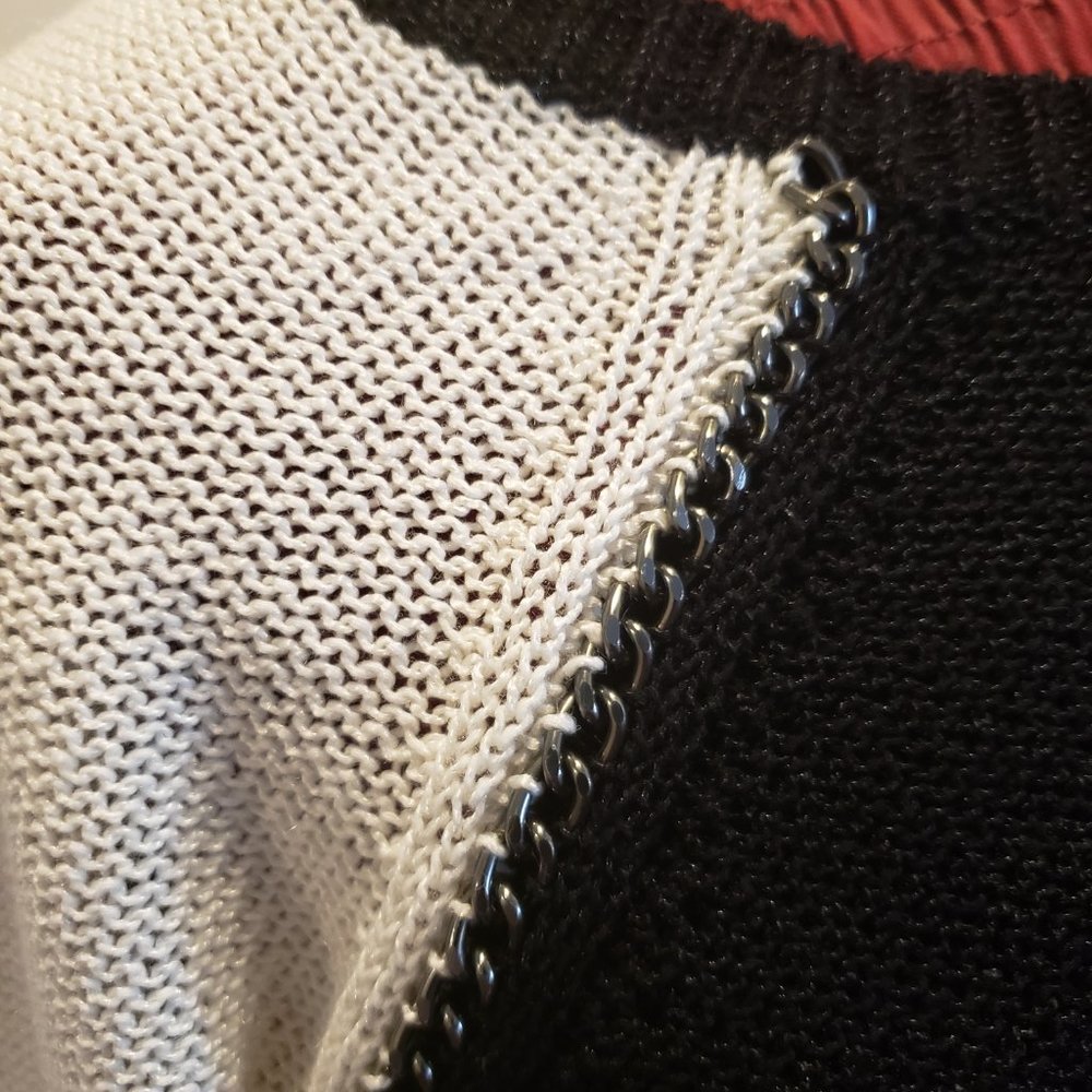 DKNY chain detail sweater - Picture 2 of 6